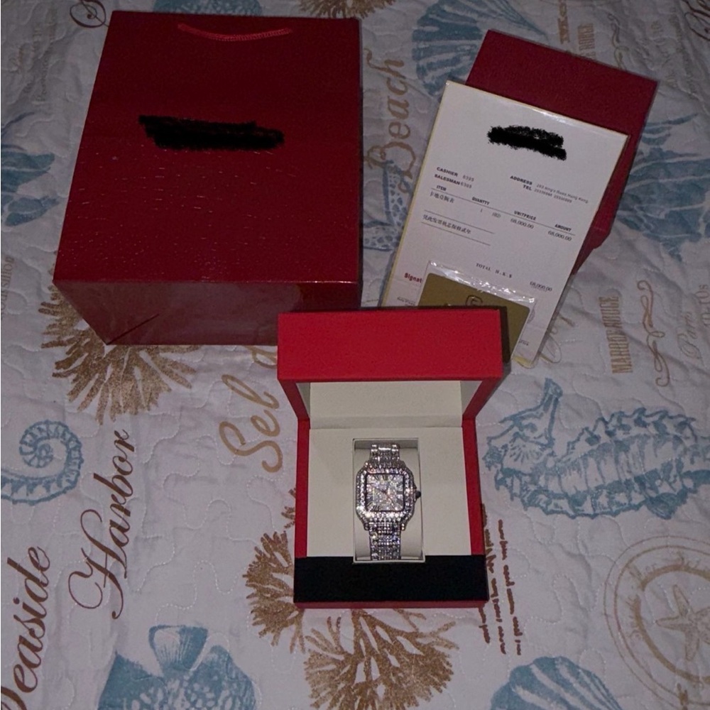 Luxurious Red Crocodile Pattern Box Set - image 2